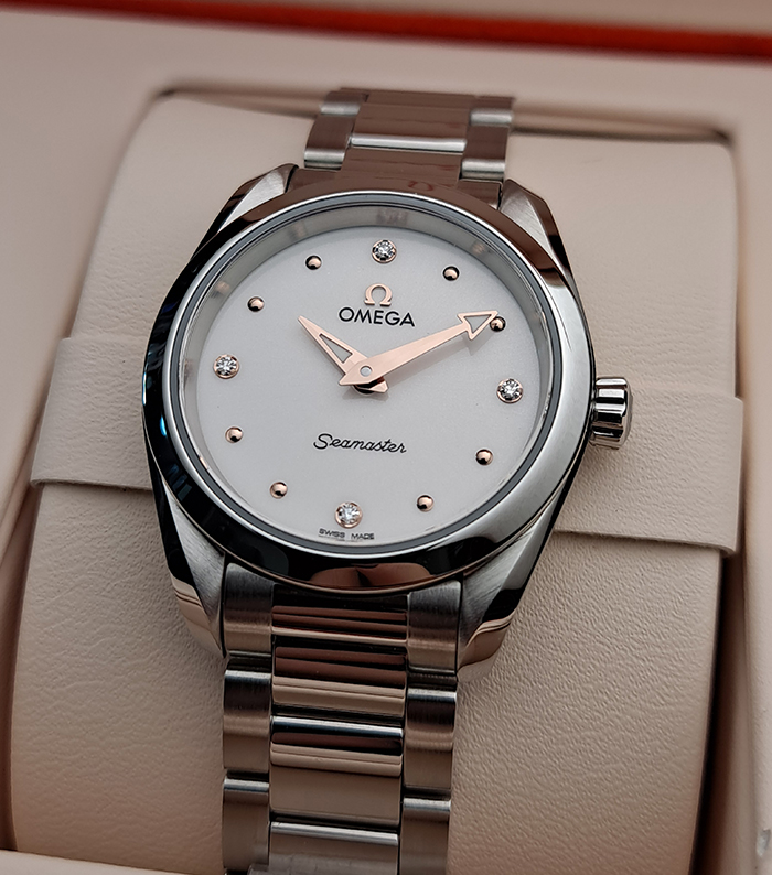 Ladies Omega Seamaster Aqua Terra 150M Quartz Ref. 220.10.28.60.54.001